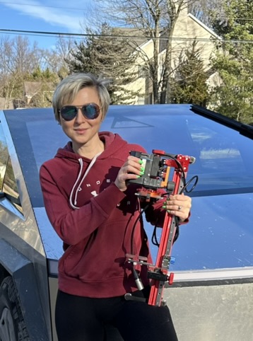 Yeti Chick with CyberTruck and PiBurn Grip